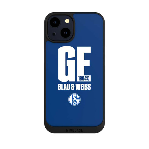 Apple iPhone 14 NIVOpure S04 GE Blau &amp; Weiss