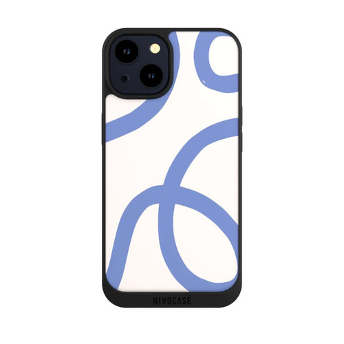 Apple iPhone 14 NIVOpure Blue Pattern