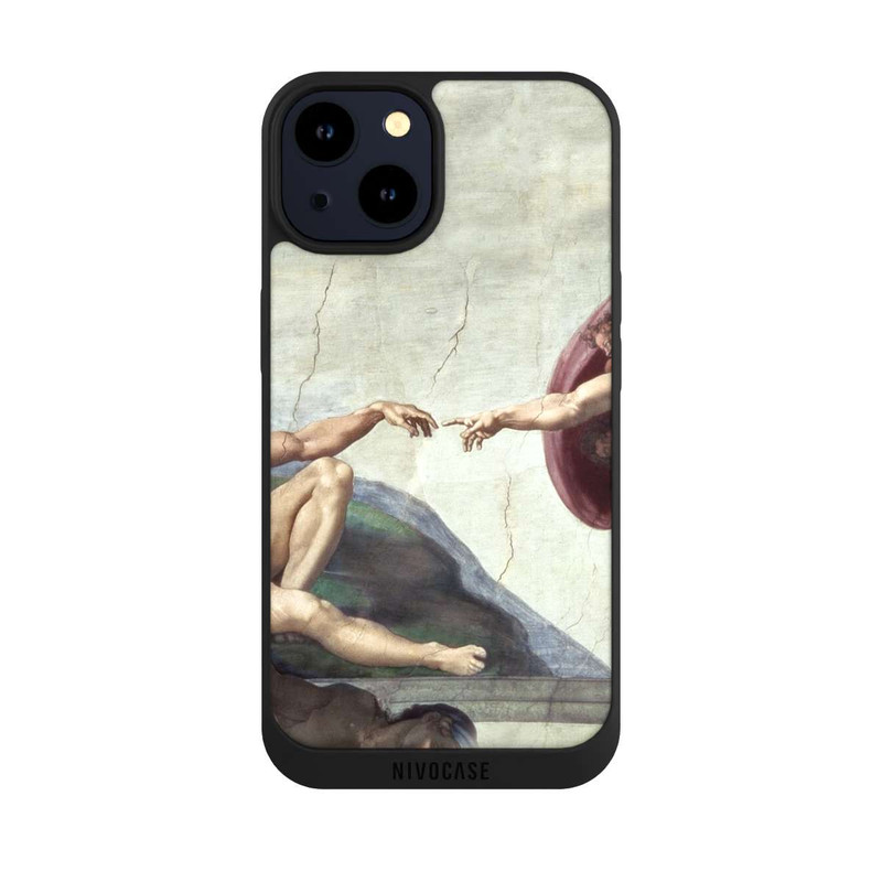 iPhone 14 NIVOpure La Création d'Adam-Michel-Ange (Buonarroti)
