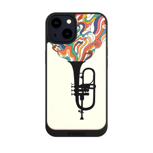Apple iPhone 14 NIVOpure Flügelhorn Jazz bunt