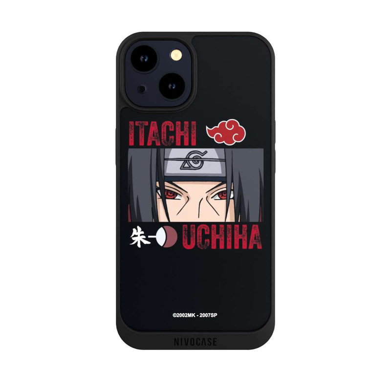 iPhone 14 NIVOpure Itachi Uchiha Gros plan