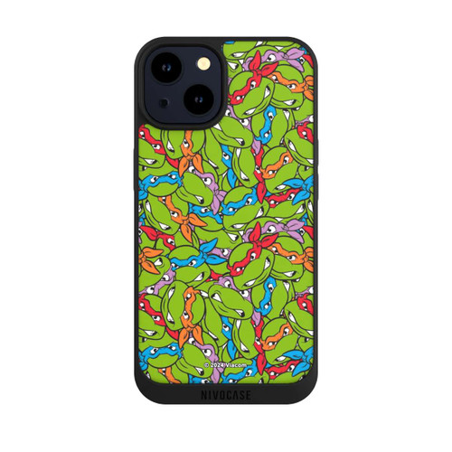Apple iPhone 14 NIVOpure TMNT Head Pattern