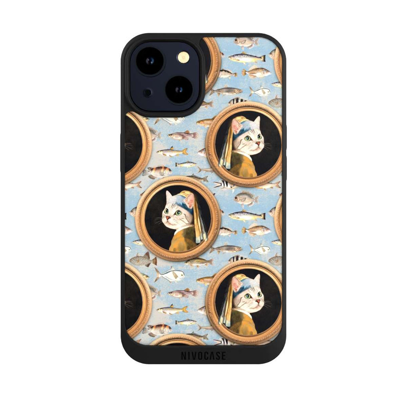 iPhone 14 NIVOpure Katzen Muster