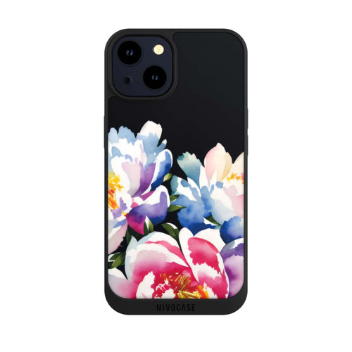 Apple iPhone 14 NIVOpure Watercolor Peonies