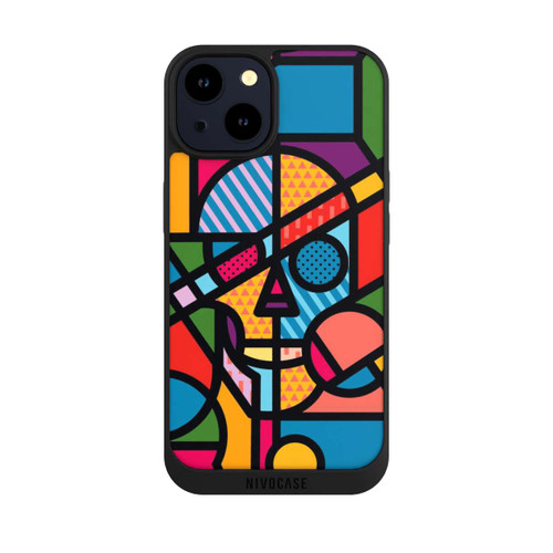 Apple iPhone 14 NIVOpure Vit Skull Colorful