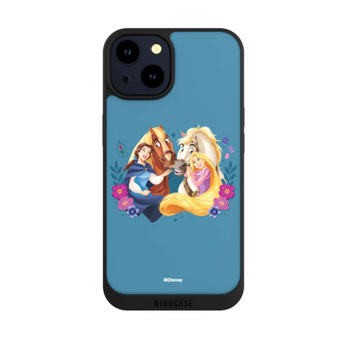 Apple iPhone 14 NIVOpure Disney Princess Belle and Rapunzel with Horses