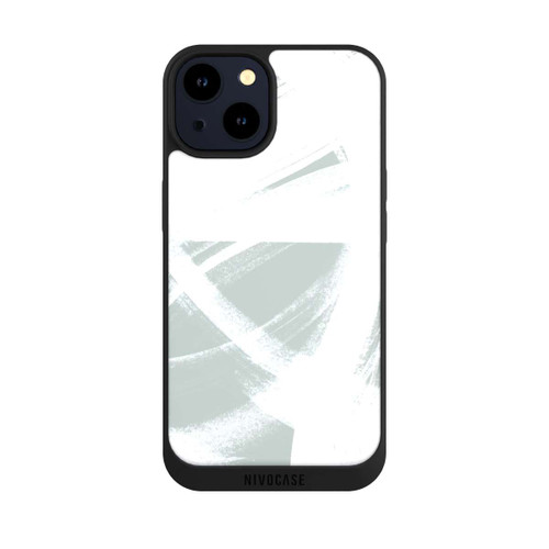 Apple iPhone 14 NIVOpure Abstract Brush Strokes Blush