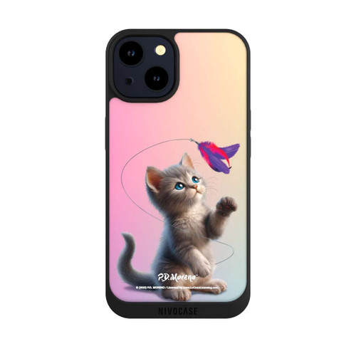 Apple iPhone 14 NIVOpure Playing Cat with Feather