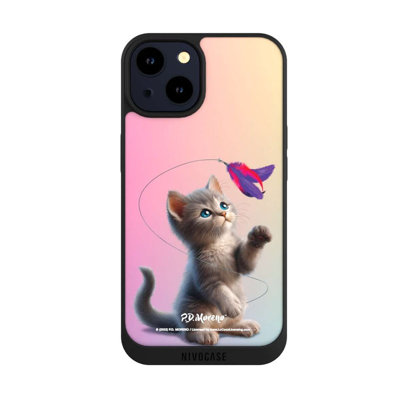 iPhone 14 NIVOpure Playing Cat with Feather