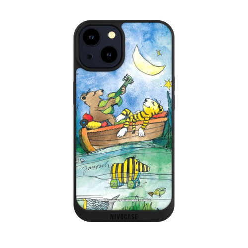 Apple iPhone 14 NIVOpure Bär und Tiger im Mondschein