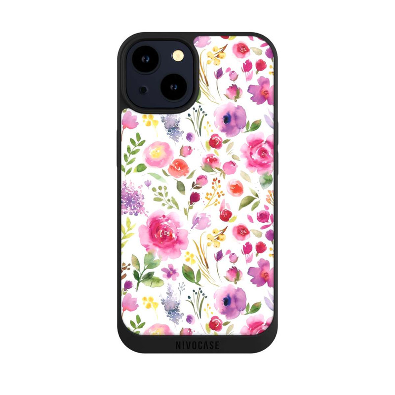 iPhone 14 NIVOpure Roses Flowers Purple