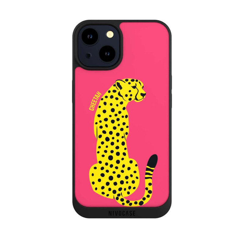 iPhone 14 NIVOpure Colourful Yellow Cat