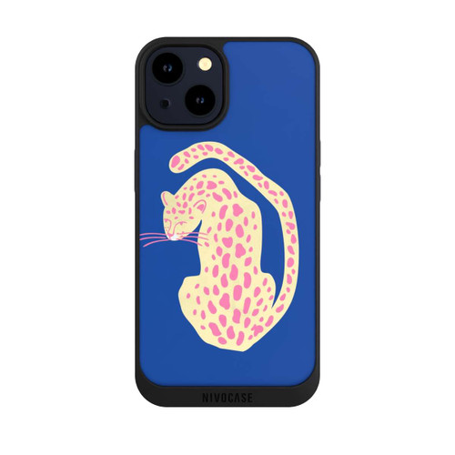 Apple iPhone 14 NIVOpure Blue Pink Cat
