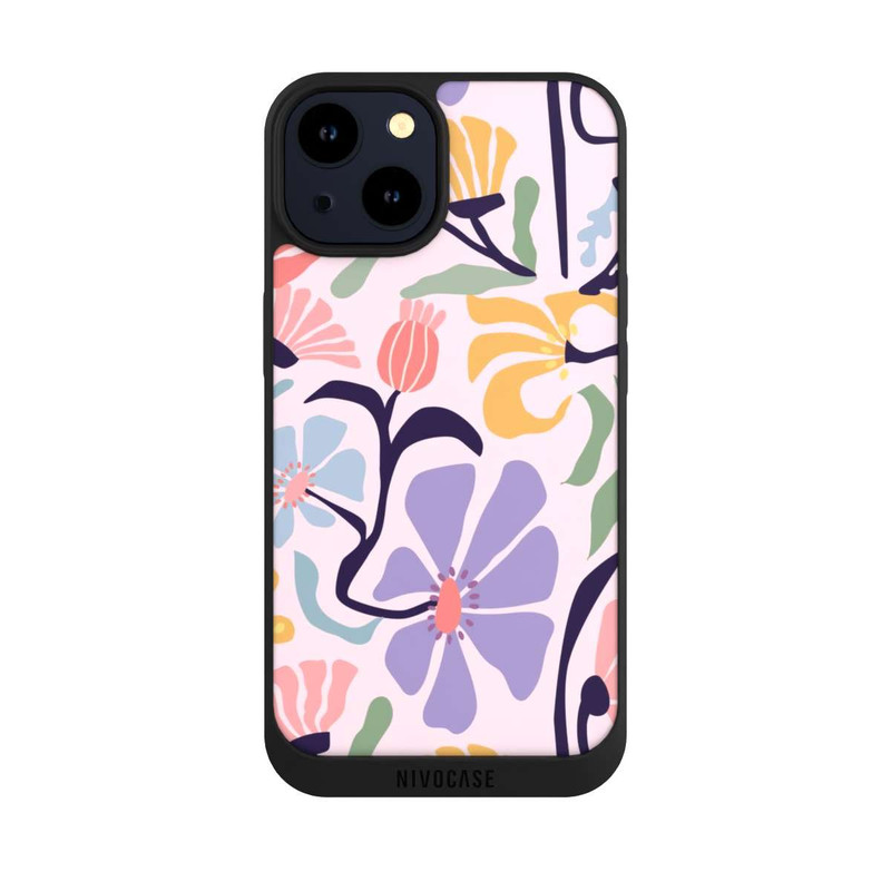 iPhone 14 NIVOpure Flower Market Ibiza Pink