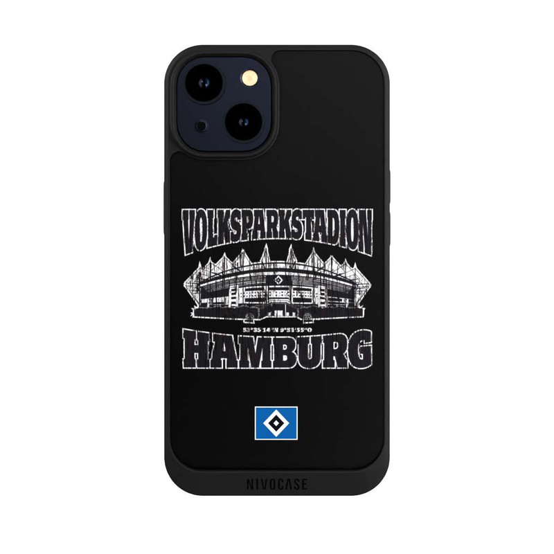 iPhone 14 NIVOpure HSV Volksparkstadion Schwarz