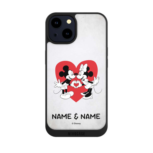 Apple iPhone 14 NIVOpure Minnie und Micky Personalisierbar