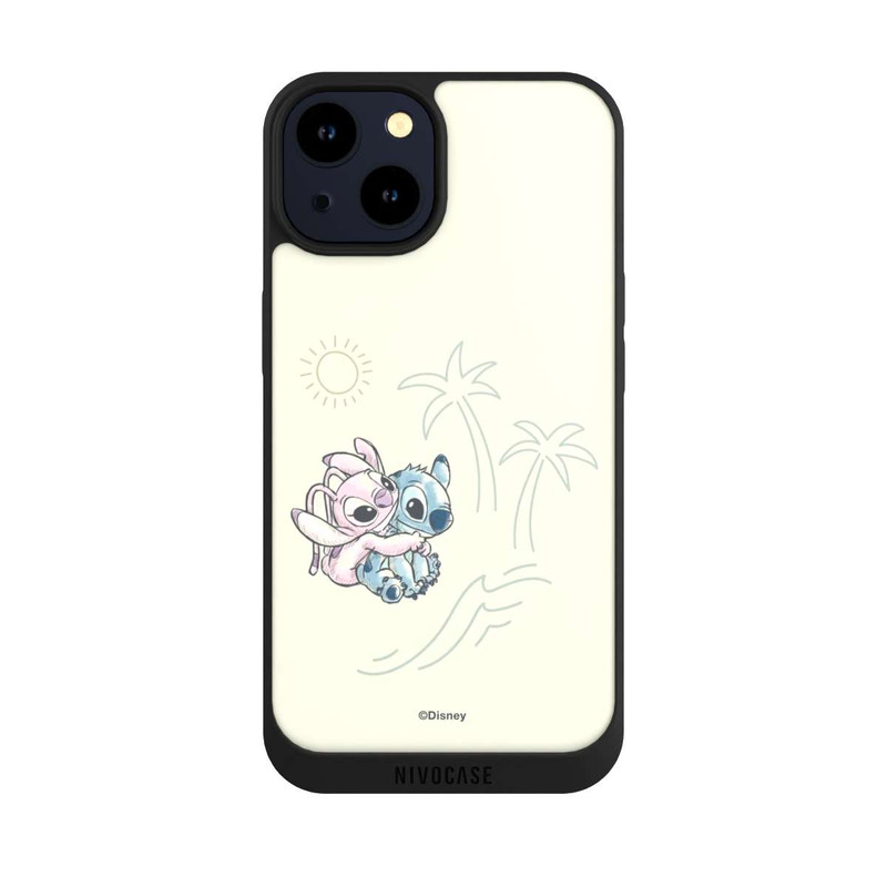 iPhone 14 NIVOpure Stitch And Angel Beach Cuddles