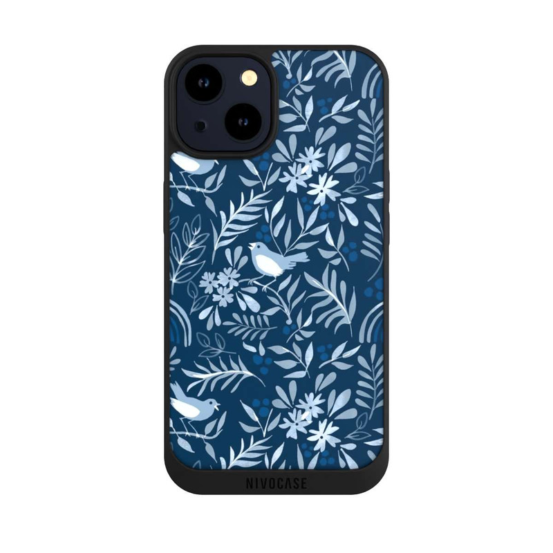 iPhone 14 NIVOpure Classic Blue Pattern