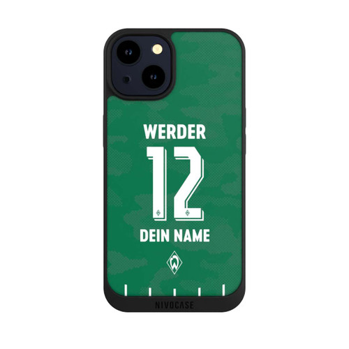 Apple iPhone 14 NIVOpure Werder Bremen Trikot Personalisierbar 25-26