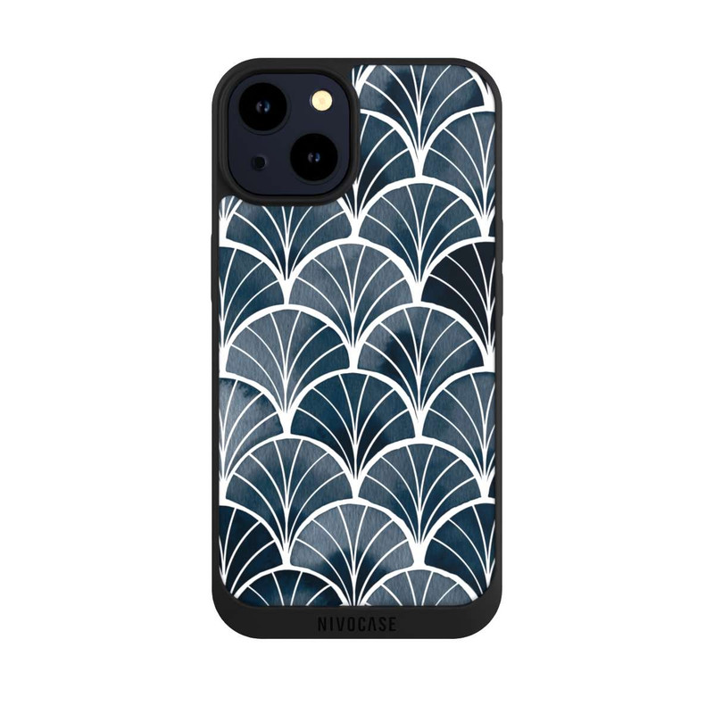 iPhone 14 NIVOpure Botanical Breeze Art Deco Grey