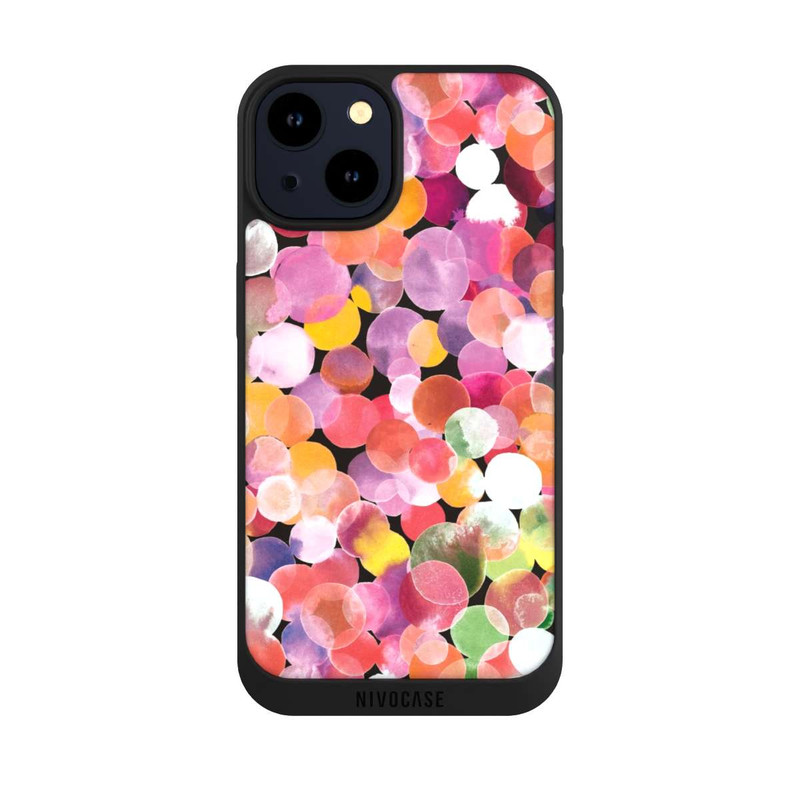 iPhone 14 NIVOpure Colorful Watercolor Dots