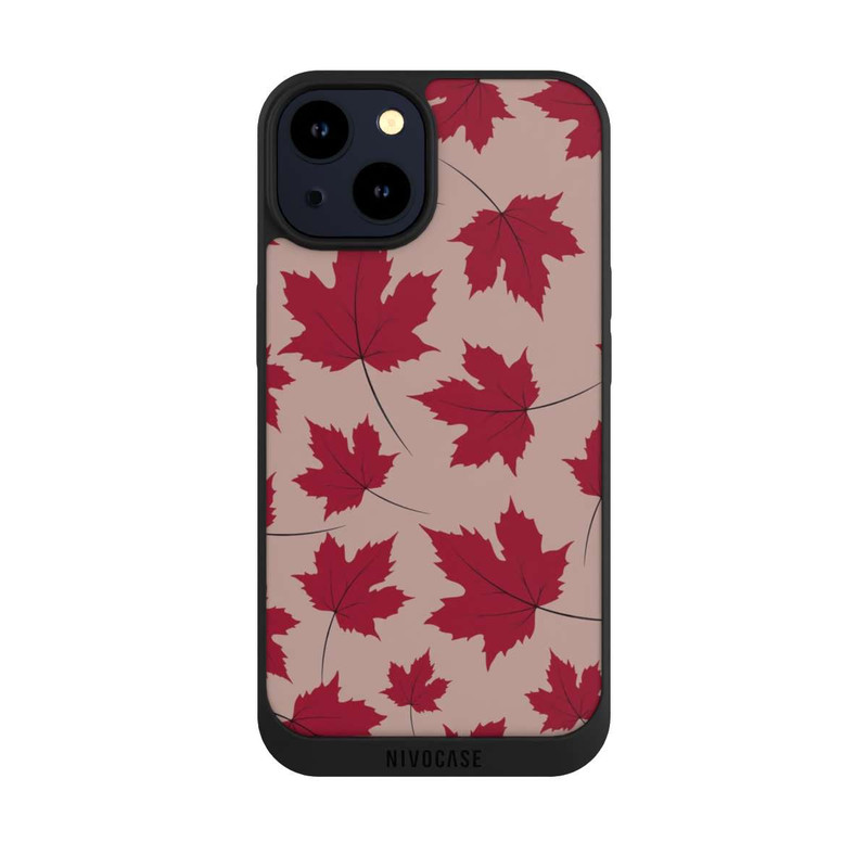 iPhone 14 NIVOpure Herbstzauber Rote Blätter