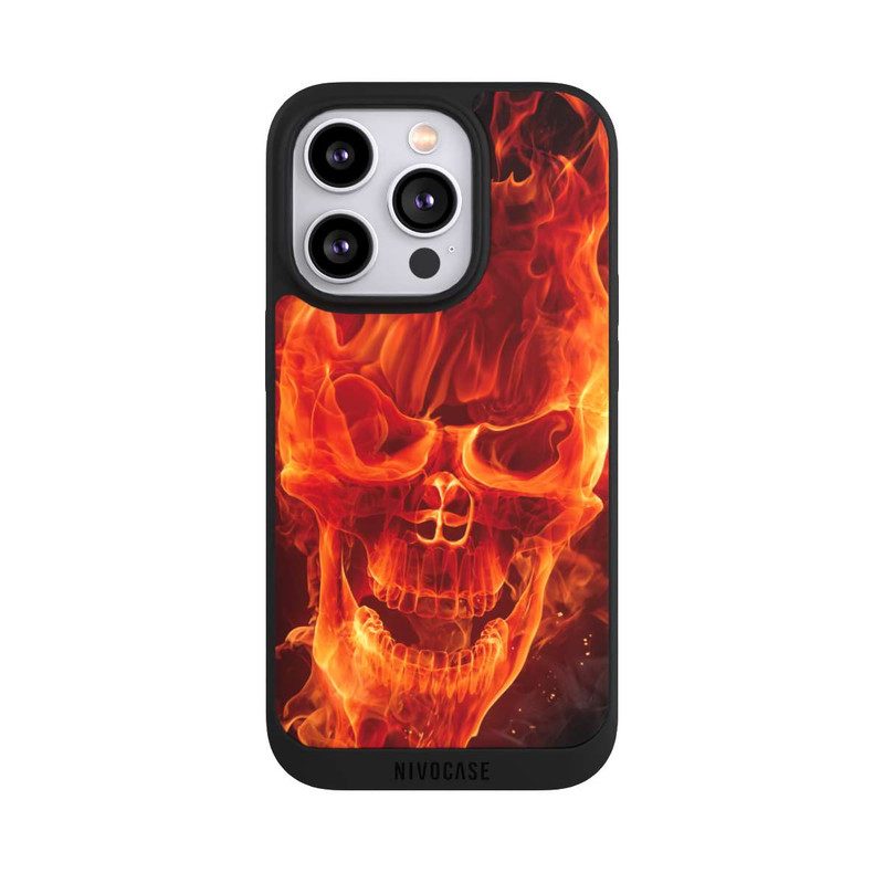 iPhone 14 Pro NIVOpure Burning Skull