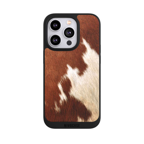 Apple iPhone 14 Pro NIVOpure Kuhfell Look
