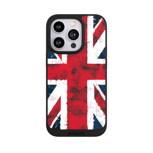 Apple iPhone 14 Pro NIVOpure Union Jack - Grunge