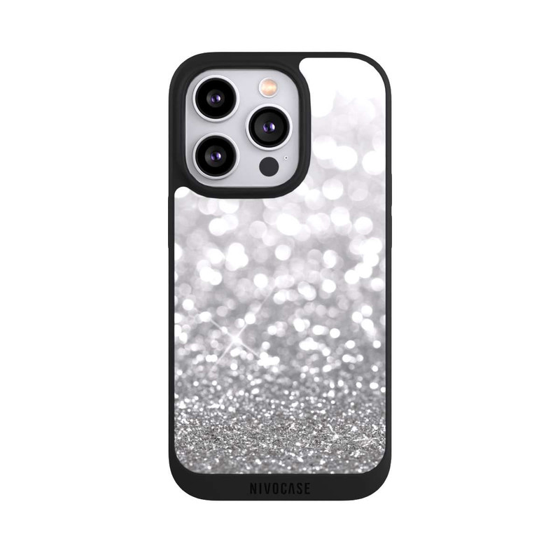 iPhone 14 Pro NIVOpure Silver Rain Look