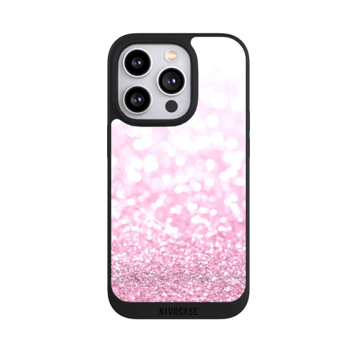 Apple iPhone 14 Pro NIVOpure Pluie de paillettes roses look