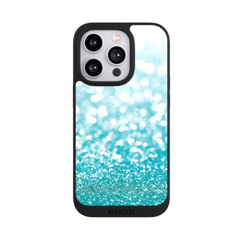 Apple iPhone 14 Pro NIVOpure Pluie de Paillettes Pétroles Look