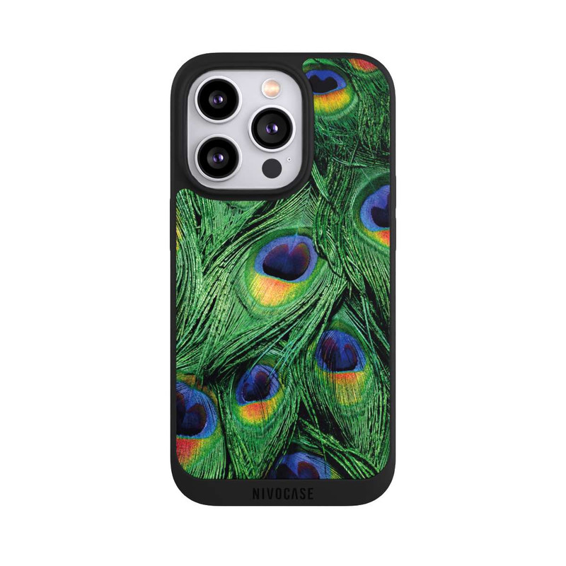 iPhone 14 Pro NIVOpure Pfauenfedern