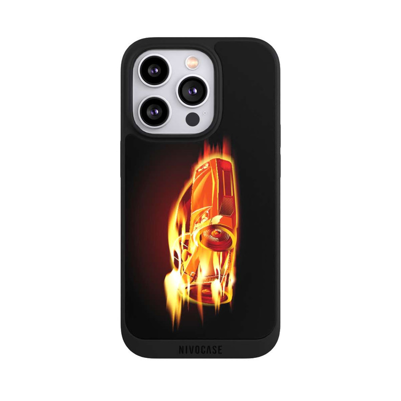 iPhone 14 Pro NIVOpure Burning Car