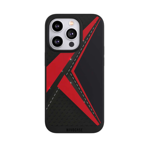 Apple iPhone 14 Pro NIVOpure Carbon for Men - Red