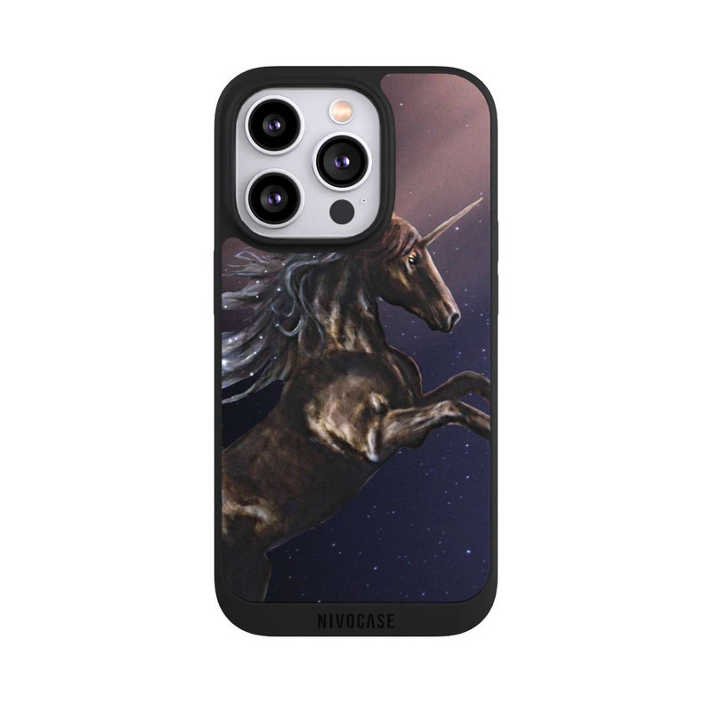 iPhone 14 Pro NIVOpure Dark-Blue Unicorn