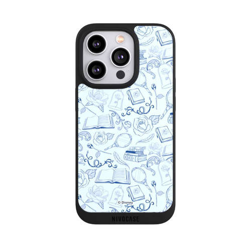 Apple iPhone 14 Pro NIVOpure Beauty and Beast Pattern Blue