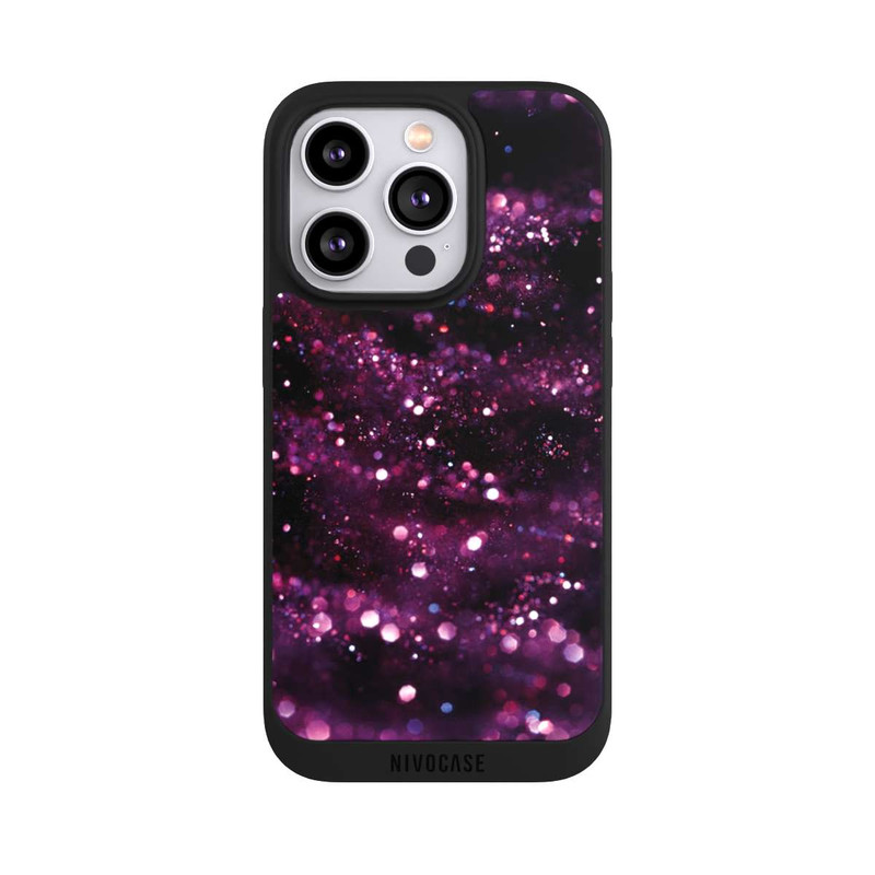 iPhone 14 Pro NIVOpure Lilac Sparkles Look