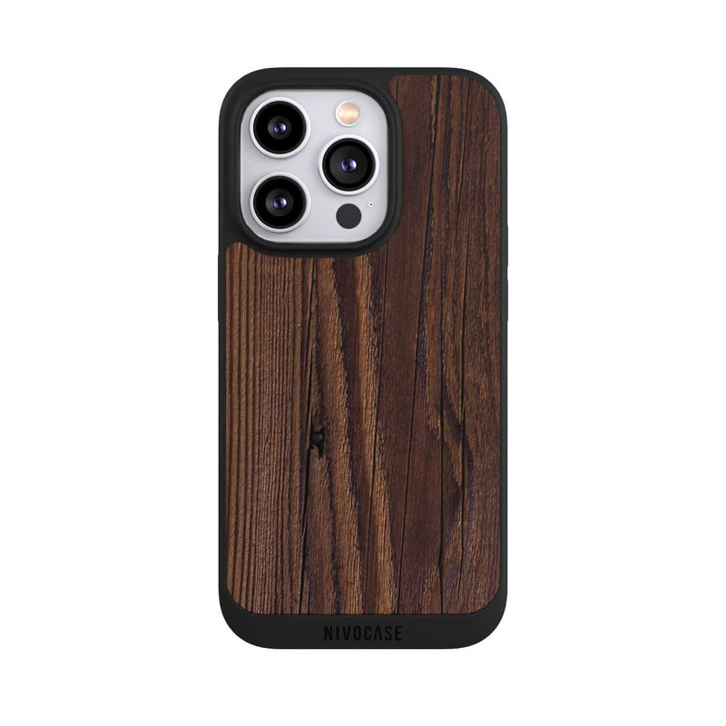 iPhone 14 Pro NIVOpure Look Grain du Bois