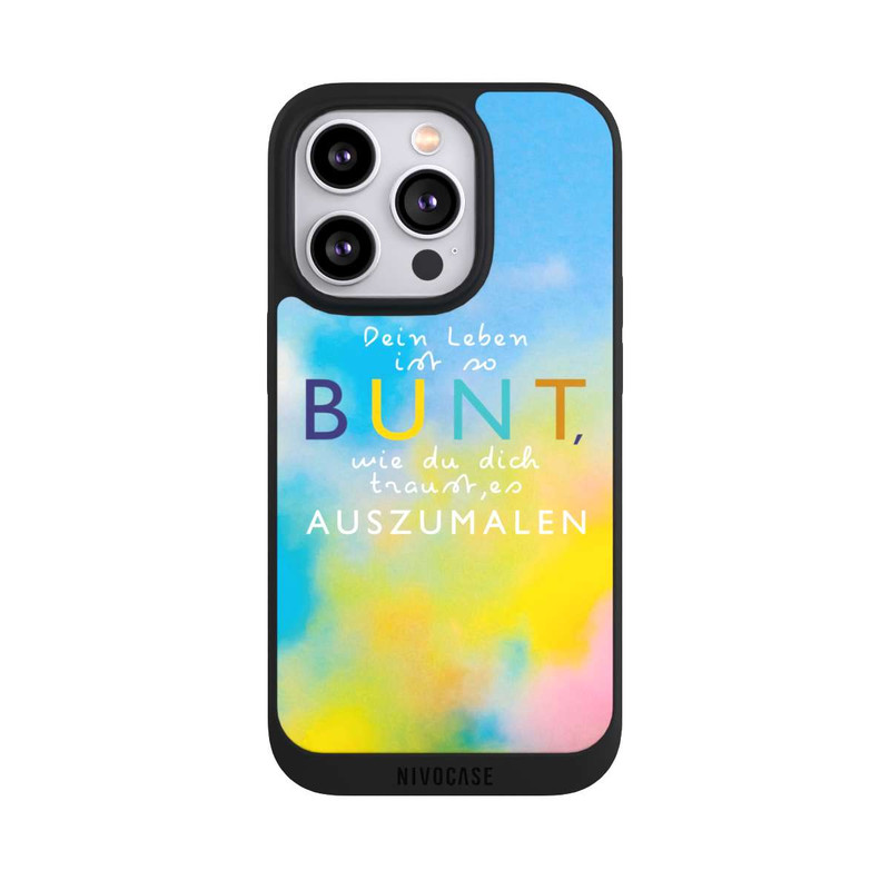 iPhone 14 Pro NIVOpure Das Leben ist Bunt