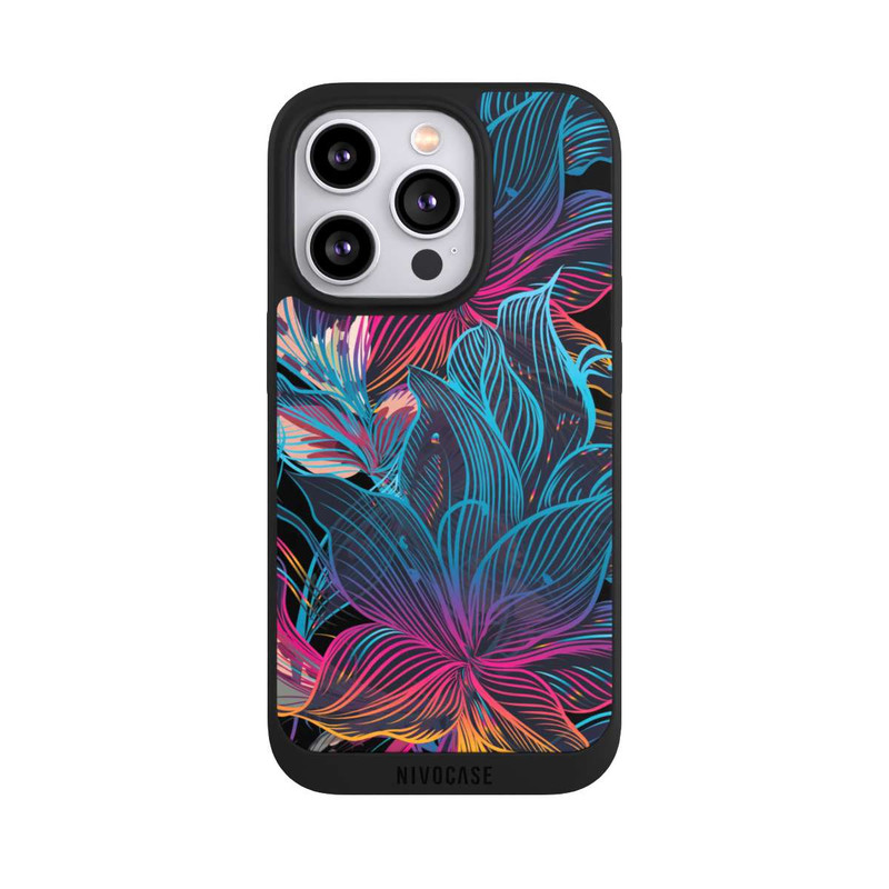iPhone 14 Pro NIVOpure Le pouvoir des fleurs néon