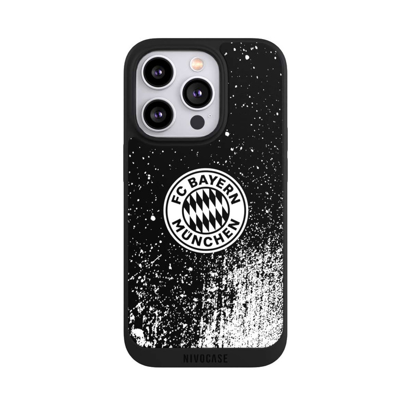 iPhone 14 Pro NIVOpure Splatter Schwarz - FCB