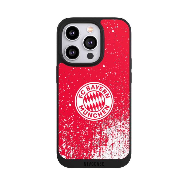 iPhone 14 Pro NIVOpure Splatter Rot - FCB