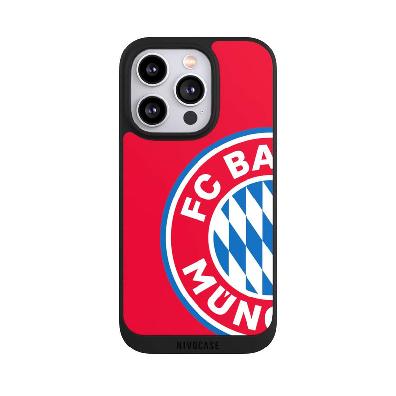 iPhone 14 Pro NIVOpure Großes FCB Logo Rot