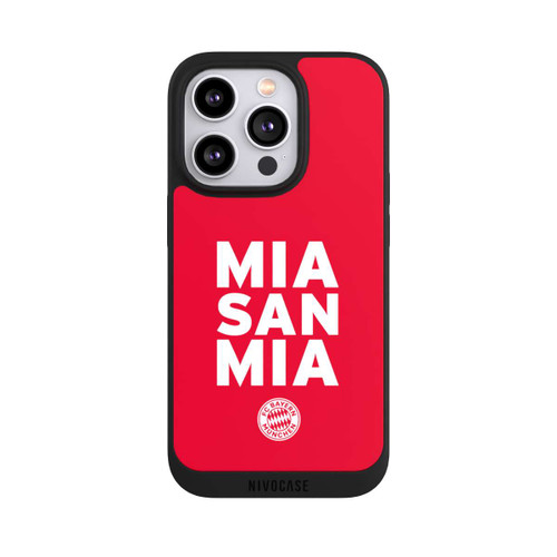 Apple iPhone 14 Pro NIVOpure Mia San Mia FCB Rot
