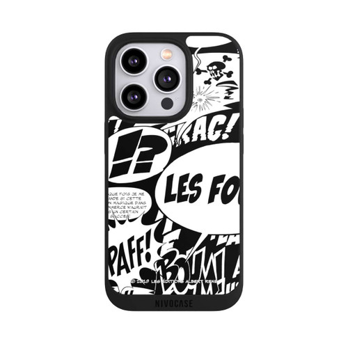 Apple iPhone 14 Pro NIVOpure Bulles BD Astérix Noir
