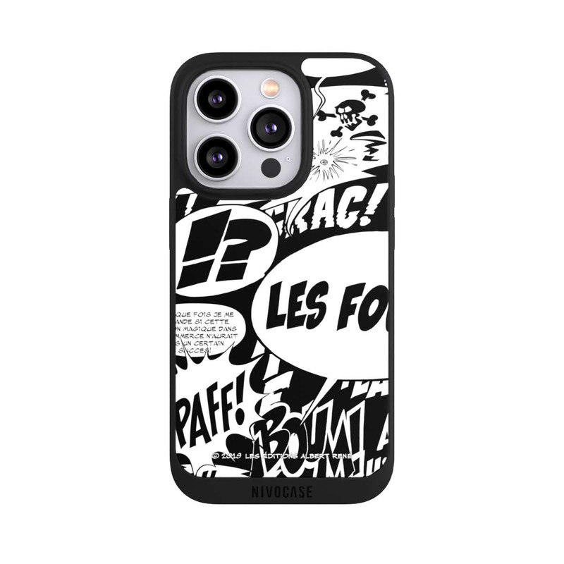 iPhone 14 Pro NIVOpure Bulles BD Astérix Noir