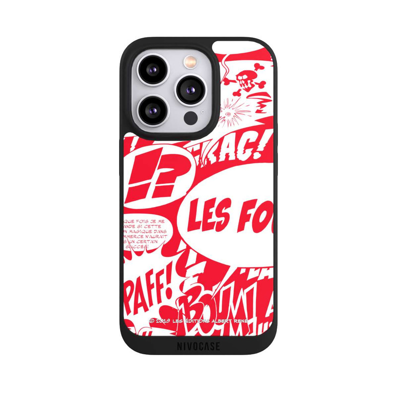 iPhone 14 Pro NIVOpure Bulles BD Astérix Rouge