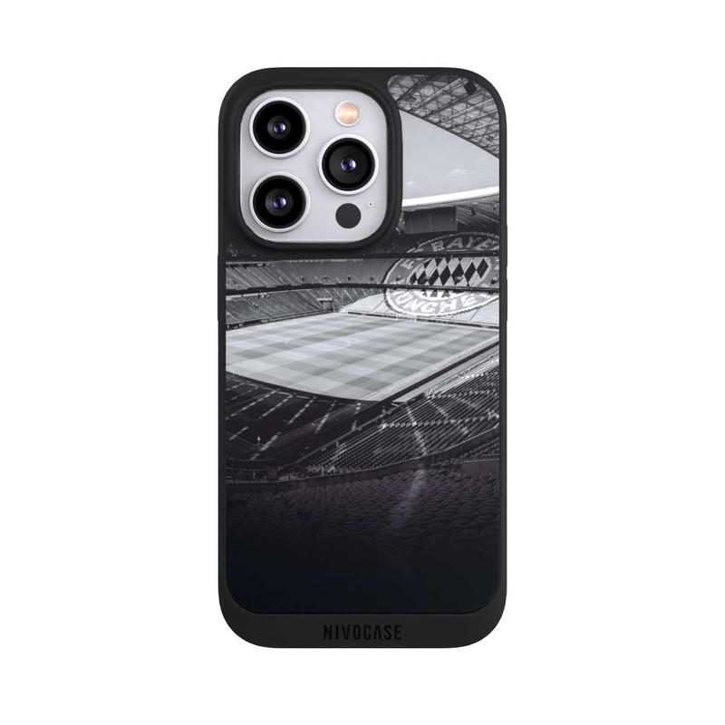iPhone 14 Pro NIVOpure Stadion FC Bayern - Black White