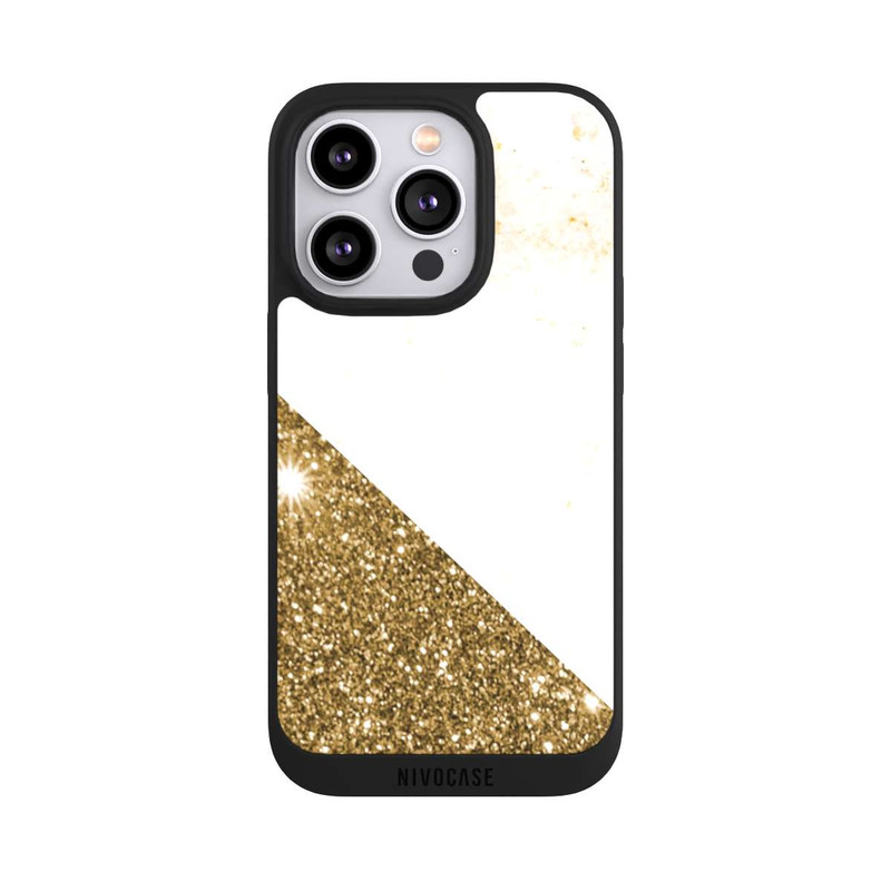 iPhone 14 Pro NIVOpure Gold Look Marble Collage
